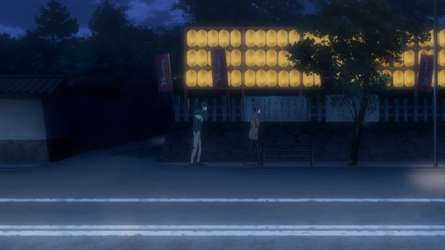 Solitary Dusk at a Small Shrine